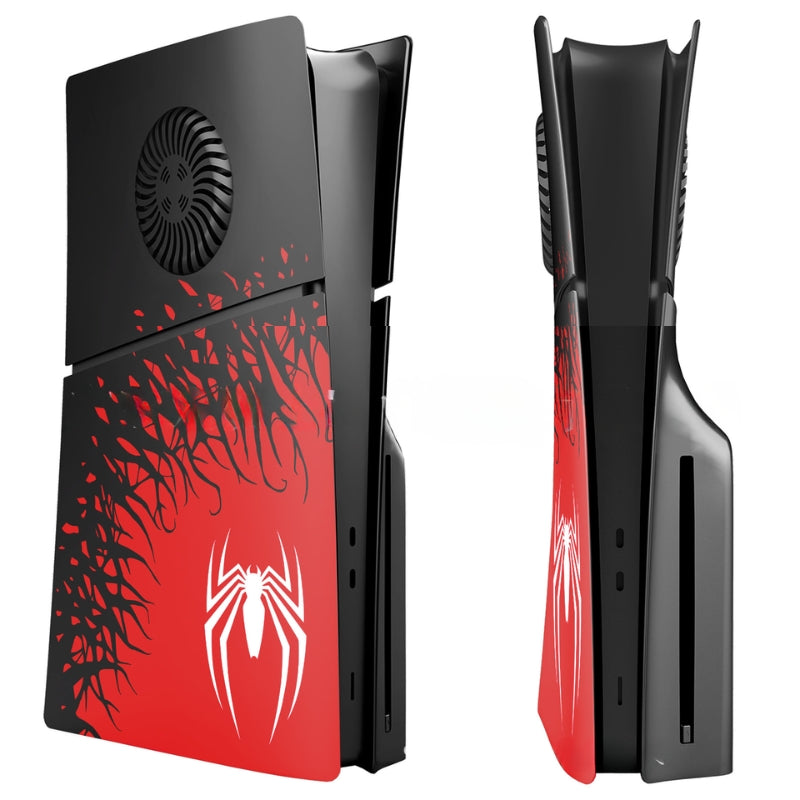 Load image into Gallery viewer, Sony PlayStation PS5 Slim Spider-Man Design Console Protective Cover – Quick &amp; Simple Install
