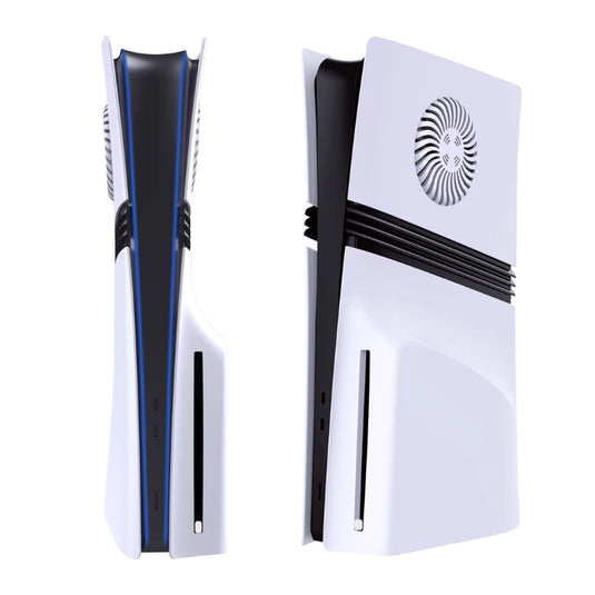 Sony PlayStation PS5 Pro Matte Anti-Fingerprint Solid Color Protective Replacement Case Cover – Easy Installation