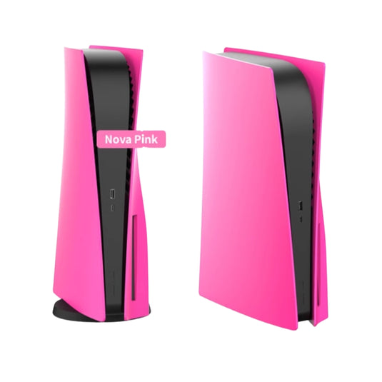 Sony PlayStation PS5 Disc Edition Matte Anti-Fingerprint Solid Color Protective Replacement Case Cover – Easy Installation