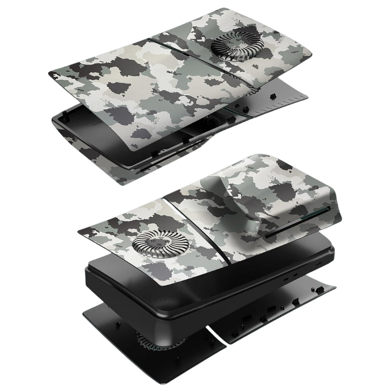 Load image into Gallery viewer, Sony PlayStation PS5 Slim Disc &amp; Digital Edition Camo Matte Console Shell Cover with Venting Holes, Dust Filter &amp; RGB Light Strip – Easy Installation - i-Station Mobile Phone &amp; Electronic Device Repair and Accessories
