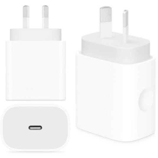 Apple OEM iPhone & iPad 20W Fast PD Type-C USB-C Port Wall Charger Travel Power Adapter - (AU Plug) - i-Station Mobile Phone & Electronic Device Repair and Accessories