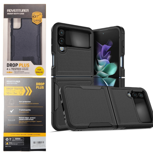 Samsung Galaxy Z Flip 4 (SM-F721)Adventurer Commuter Heavy Duty Drop Proof Case - Polar Tech Australia