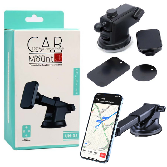 [UN-05] Universal Super Strong Magnetic Magnet Mobile Phone Holder Handlebar Mount Holder - Polar Tech Australia