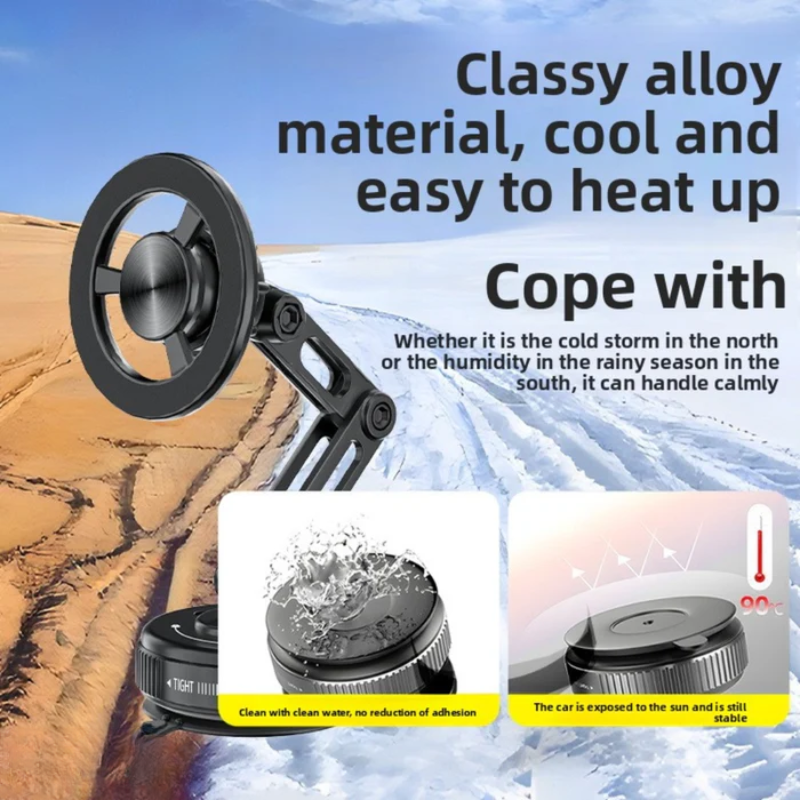 Load image into Gallery viewer, [X75] Universal Super Strong MagSafe Magnetic Magnet Mobile Phone Holder Handlebar Mount Holder - Polar Tech Australia
