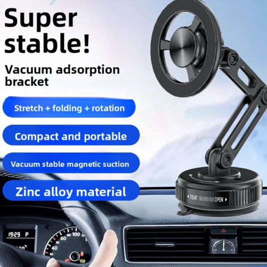[X75] Universal Super Strong MagSafe Magnetic Magnet Mobile Phone Holder Handlebar Mount Holder - Polar Tech Australia