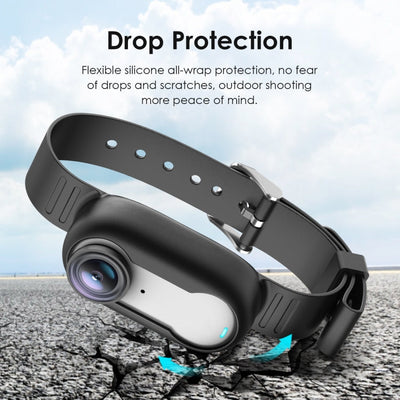 Insta360 GO 3 / GO 3S PULUZ Camera Silicone Case Wristband Bicycle Strap Extension Mount - i-Station Mobile Phone & Electronic Device Repair and Accessories