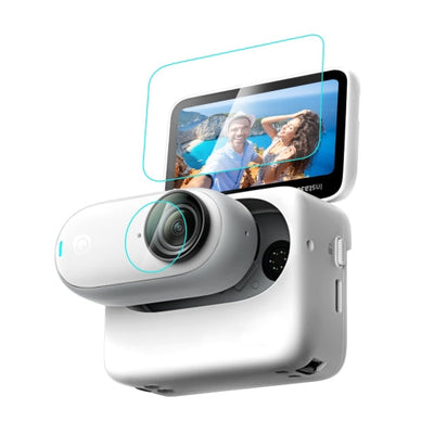 Insta360 GO 3 / GO 3S PULUZ 2 in 1 Screen and Lens Tempered Glass Film - i-Station Mobile Phone & Electronic Device Repair and Accessories