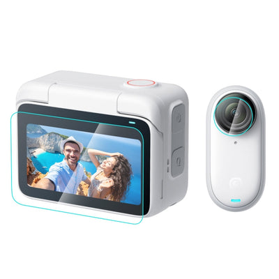 Insta360 GO 3 / GO 3S PULUZ 2 in 1 Screen and Lens Tempered Glass Film - i-Station Mobile Phone & Electronic Device Repair and Accessories