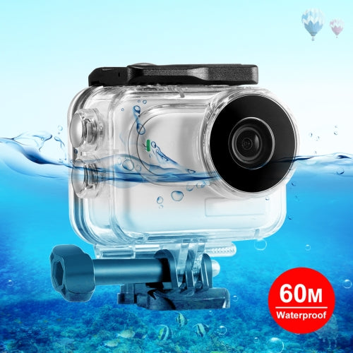 Load image into Gallery viewer, Insta360 GO 3 / GO 3SPULUZ 60m Underwater Waterproof Housing Case with Base Adapter &amp; Screw (Transparent
