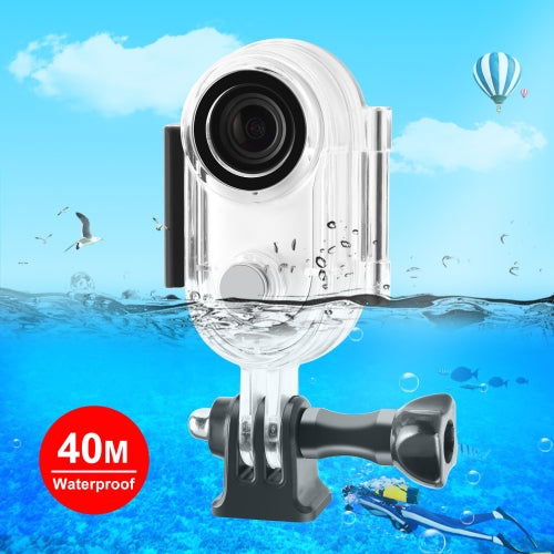 Insta360 GO 3 / GO 3S PULUZ 40m Underwater Waterproof Housing Case with Base Adapter & Screw (Transparent)