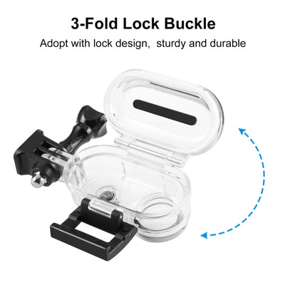 Insta360 GO 3 / GO 3S PULUZ 40m Underwater Waterproof Housing Case with Base Adapter & Screw (Transparent) - i-Station Mobile Phone & Electronic Device Repair and Accessories