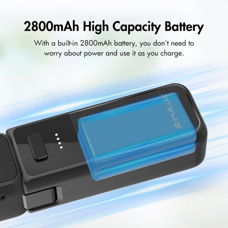 DJI Osmo Pocket 3 PULUZ High-Capacity 2800mAh Battery Grip (Black) - i-Station Mobile Phone & Electronic Device Repair and Accessories
