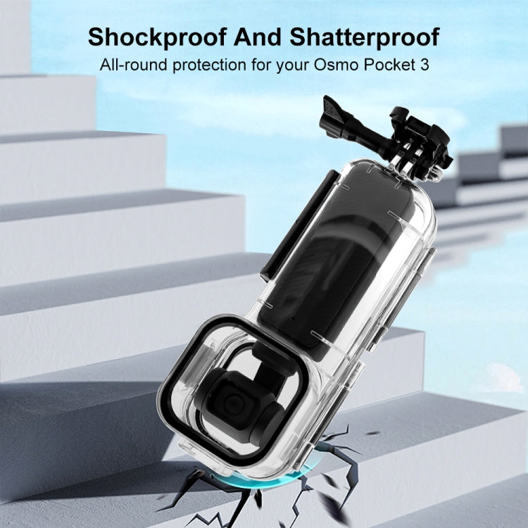DJI Osmo Pocket 3 PULUZ 45m Underwater Waterproof Housing Diving Case - i-Station Mobile Phone & Electronic Device Repair and Accessories