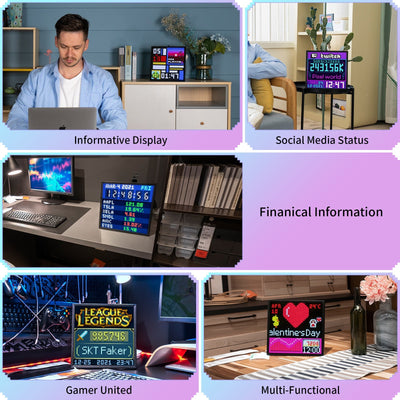 Divoom Pixoo-64 WiFi Pixel Art Display With A 64x64 LED Panel, Unique Lighting Decoration w/App ControlPerfect Gift - i-Station Mobile Phone & Electronic Device Repair and Accessories