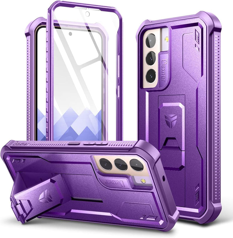 Load image into Gallery viewer, [Screen Protector &amp; Kickstand] Samsung Galaxy S22/S22 Ultra - Shockproof Rugged Case Full-Body Bumper Protective Heavy Duty Case
