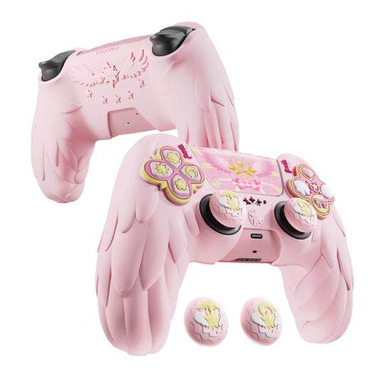 PlayStation PS5 Pro/Slim Cardcaptor Sakura Themed Controller Protective Soft Case – PP Material, Cute Anime Design