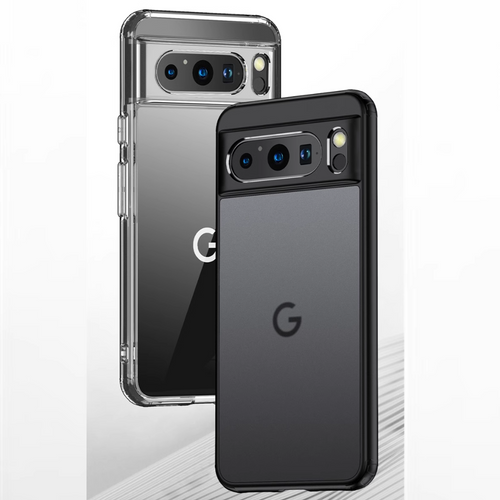 Google Pixel 8 - Matt Finish Anti-Fingerprint Heavy Duty Clear Protection Case - Polar Tech Australia