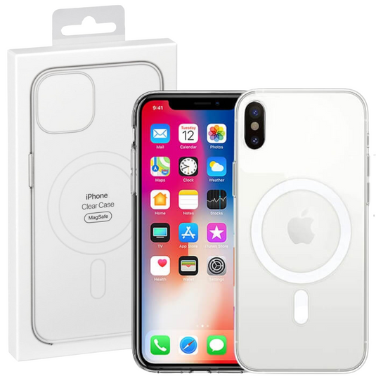 [MagSafe Compatible] Apple iPhone X/Xs/Xr/Xs Max Transparent Clear Case Cover - Polar Tech Australia