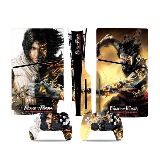 Sony PlayStation PS5 Slim Disc Edition Anime and Gaming Theme Console Skin Sticker – No Residue PVC | Scratch-Resistant Gaming Designs