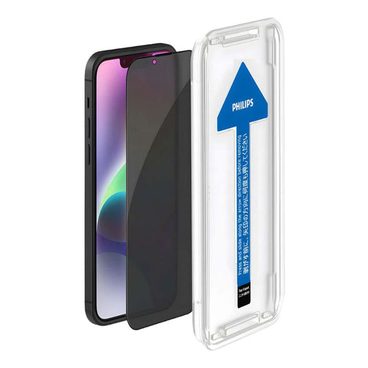 [Easy Automatic Fit Self-Installation Kit][Privacy] Apple iPhone 16e - Magic Box Full Covered Anti-Spy 9H Hardness HD Tempered Glass Screen Protector