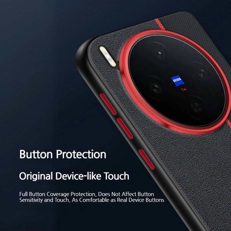 Load image into Gallery viewer, Vivo X300/Pro - Business Leather Full-Cover Shockproof Protective Case
