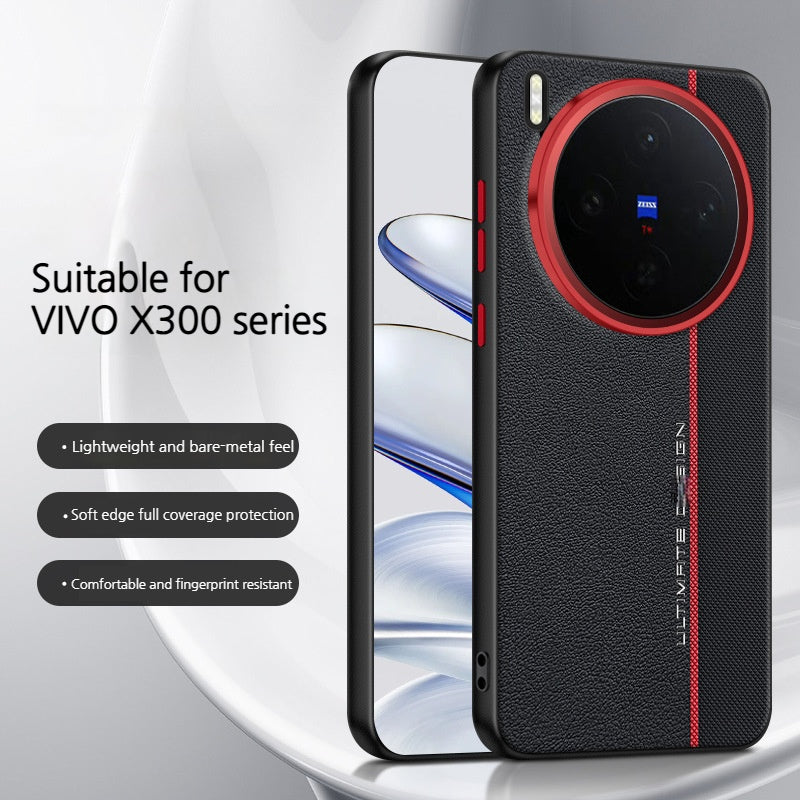 Load image into Gallery viewer, Vivo X300/Pro - Business Leather Full-Cover Shockproof Protective Case
