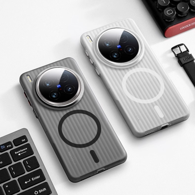 Load image into Gallery viewer, [Magsafe Compatible] Vivo X300/Pro - Semi-Transparent Matte Full-Cover Shockproof Case
