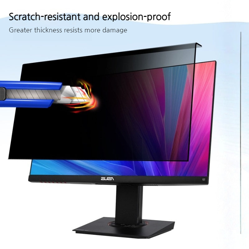 Load image into Gallery viewer, [Privacy] Hanging 23.8-inch Easy-install Acrylic Anti-spy Computer Monitor Screen Protector for iMac, Lenovo, Acer, Dell, Gigabyte, BenQ, HP &amp; Asus
