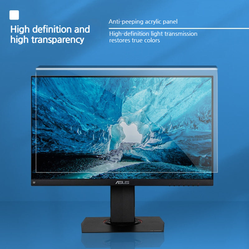 Load image into Gallery viewer, [Privacy] Hanging 23.8-inch Easy-install Acrylic Anti-spy Computer Monitor Screen Protector for iMac, Lenovo, Acer, Dell, Gigabyte, BenQ, HP &amp; Asus
