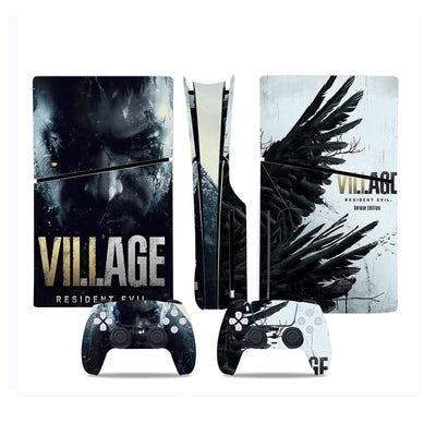 Sony PlayStation PS5 Slim Disc Edition Anime and Gaming Theme Console Skin Sticker – No Residue PVC | Scratch-Resistant Gaming Designs - i-Station Mobile Phone & Electronic Device Repair and Accessories