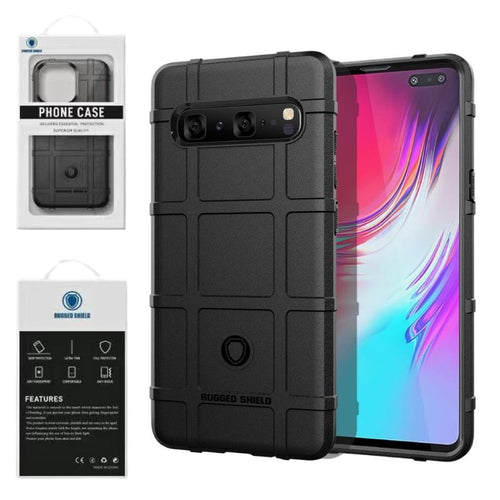 Samsung Galaxy S10 5G (SM-G977B) Military Rugged Shield Heavy Duty Drop Proof Case