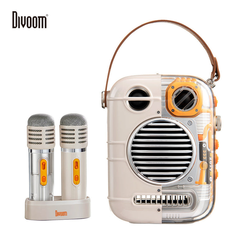 Load image into Gallery viewer, Divoom Spark-Pro Bluetooth Portable Speaker Karaoke Speaker Perfect Gift
