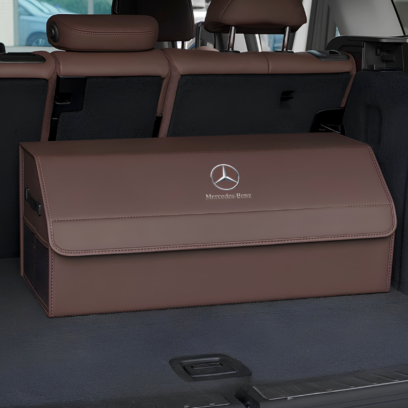 Load image into Gallery viewer, Mercedes-Benz Microfiber Leather Car Trunk Storage Box for GLE350/450, GLA, GLC, GLB, GLS, G500, EQC, E-Class, C-Class, S-Class - i-Station Mobile Phone &amp; Electronic Device Repair and Accessories
