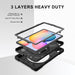 Samsung Galaxy Tab S6 Lite 10.4 2020 (P610/P613/P615/P619) Heavy Duty 360 Degree Rotate Stand Hand Strap Case - Polar Tech Australia