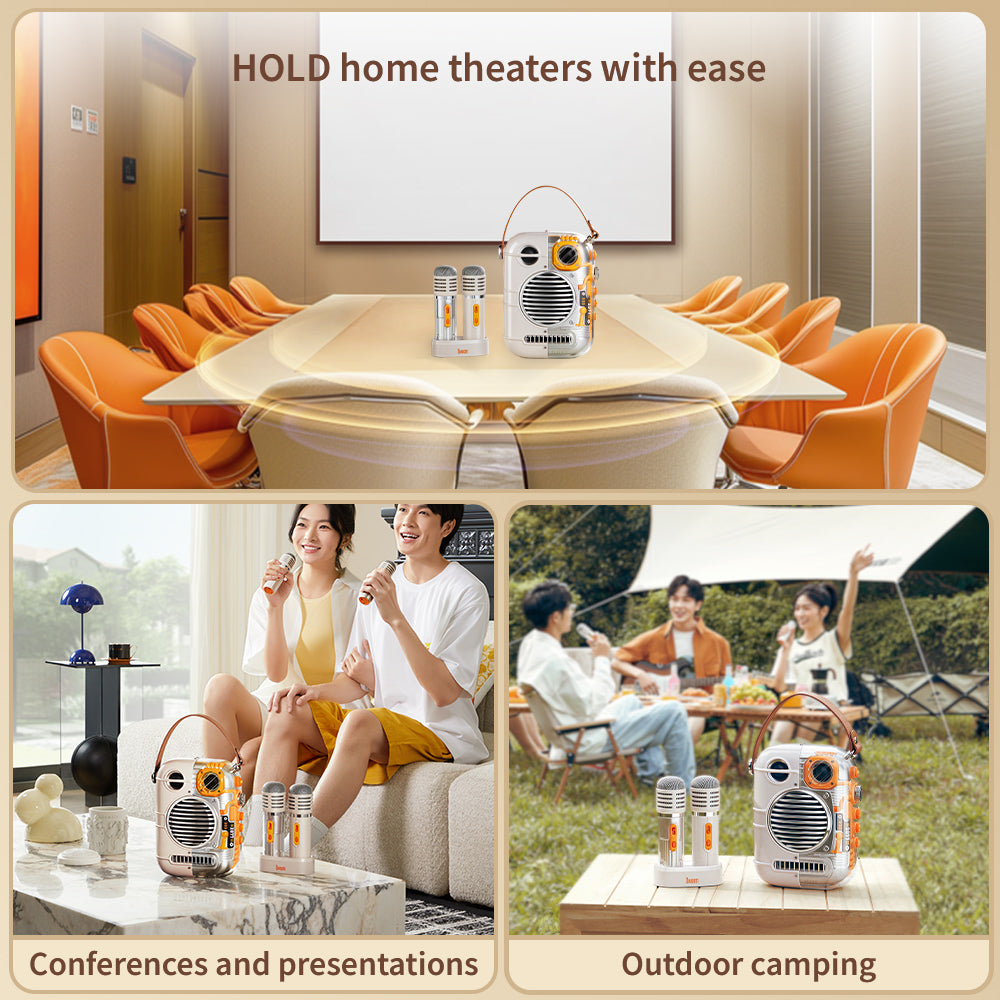 Divoom Spark-Pro Bluetooth Portable Speaker Karaoke Speaker Perfect Gift - i-Station Mobile Phone & Electronic Device Repair and Accessories