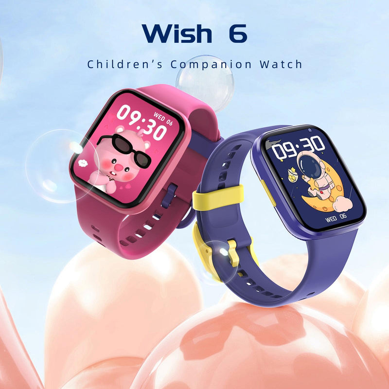 Load image into Gallery viewer, [Brand New] Wish 6 1.69 inch TFT Color Screen IP68 Waterproof Children Companion Smart Watch
