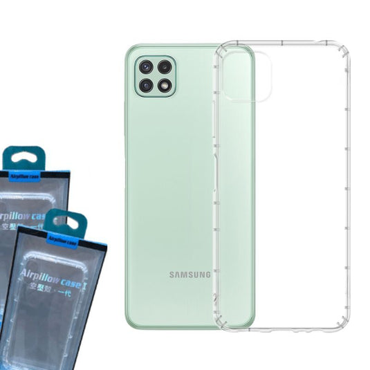 Samsung Galaxy A22 5G (SM-A226) AirPillow Cushion Clear Transparent Back Cover Case