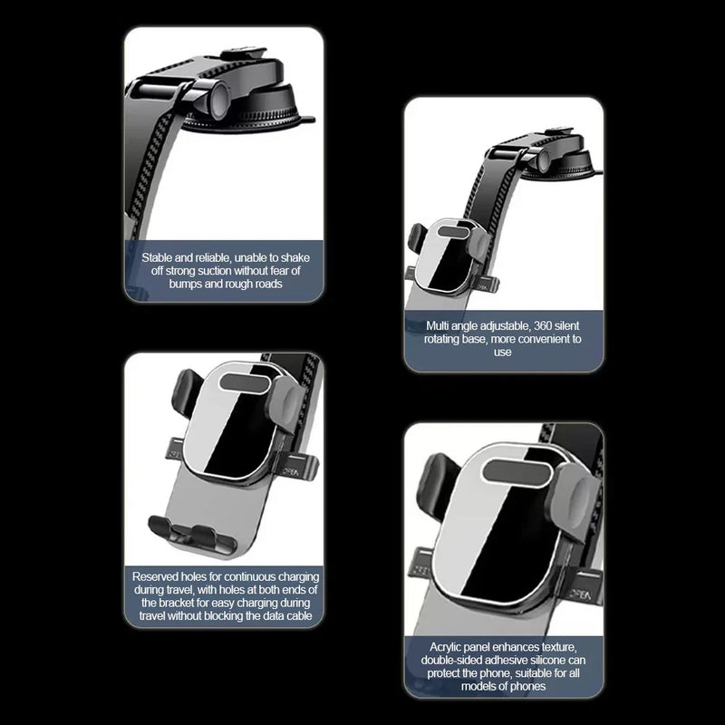 Load image into Gallery viewer, [RT-69B] Universal Dashboard Suction EASY LOCK Mobile Phone Holder - Polar Tech Australia
