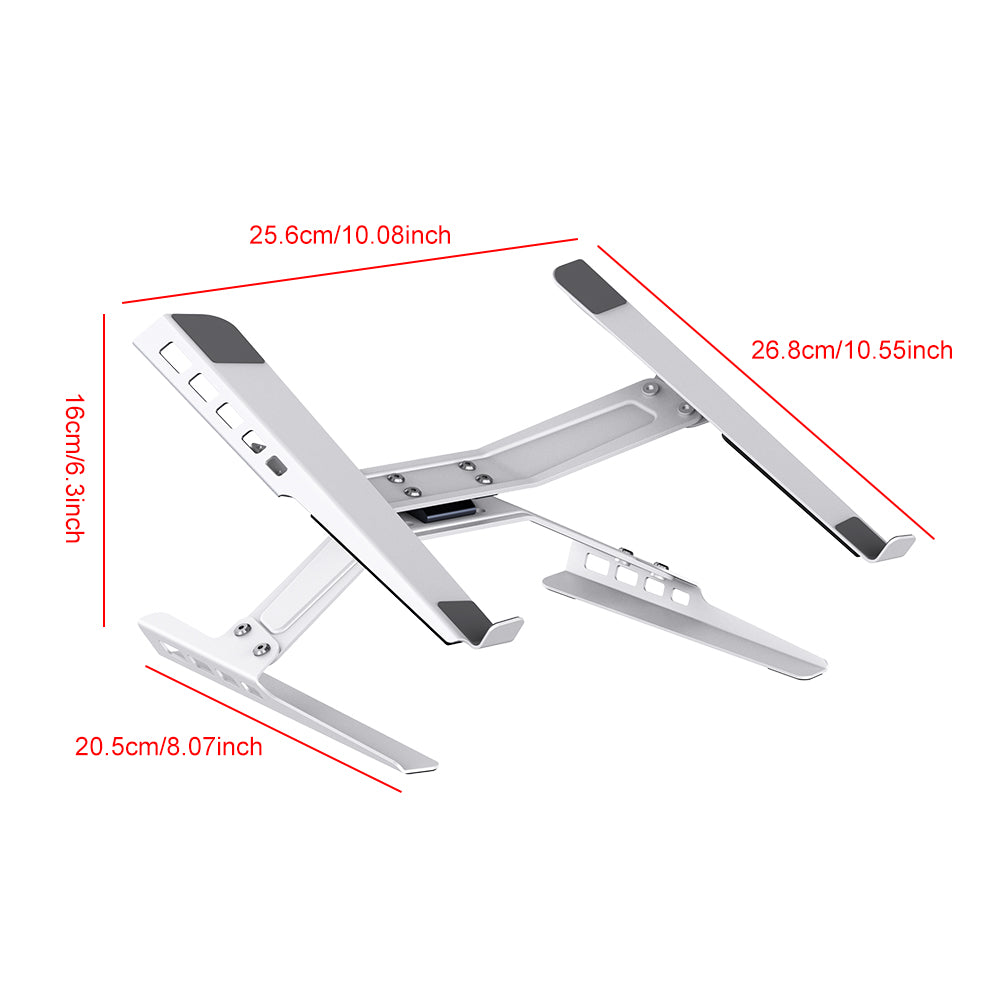 Laptop Stand Adjustable Laptop Holder Riser Carbon Steel Portable Notebook Stand - i-Station Mobile Phone & Electronic Device Repair and Accessories