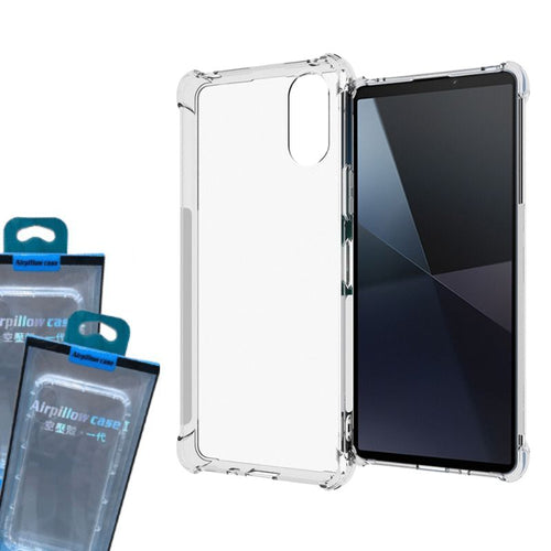 Sony Xperia 10 VI (XQ-ES72) - AirPillow Cushion Clear Transparent Back Cover Case