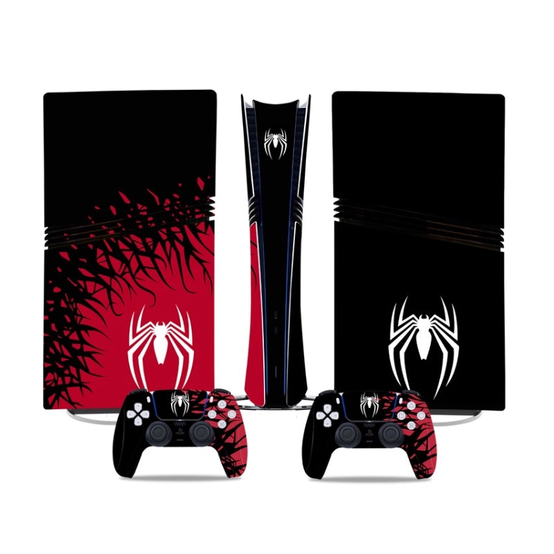 Load image into Gallery viewer, Sony PlayStation PS5 Pro Spider-Man Venom Theme Digital Edition Console Skin Sticker – No Residue PVC | Scratch-Resistant Gaming Designs
