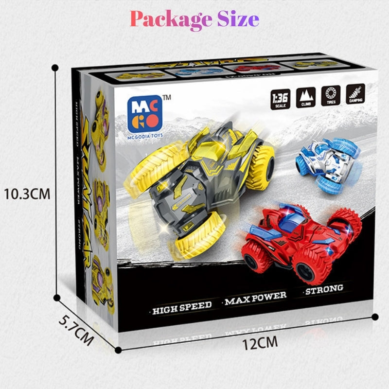 Load image into Gallery viewer, Racing Car Transforming Inertia Toy – 360° &amp; Upright Rotating Stunt Vehicle for Toddlers - i-Station Mobile Phone &amp; Electronic Device Repair and Accessories
