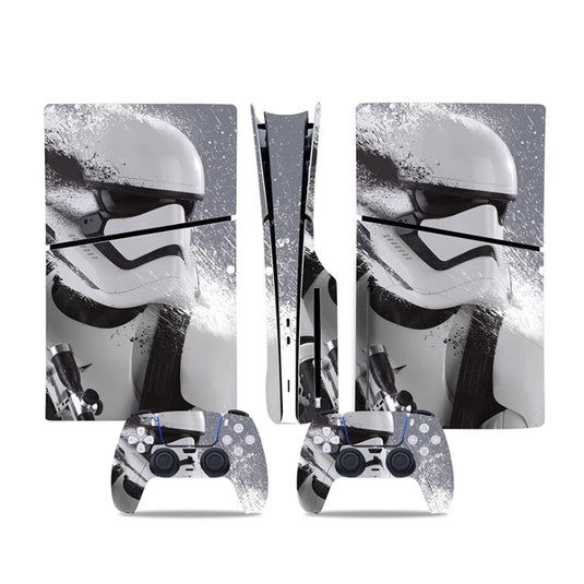 Sony PlayStation PS5 Slim Disc Edition Anime and Gaming Theme Console Skin Sticker – No Residue PVC | Scratch-Resistant Gaming Designs