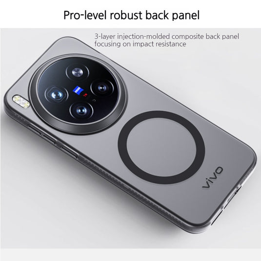 [Magsafe Compatible] VIVO X300/Pro - Matte Full Coverage Shockproof Case