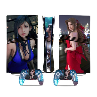 Sony PlayStation PS5 Pro Tifa Lockhart Digital Edition Console Skin Sticker – No Residue PVC | Scratch-Resistant Gaming Designs - i-Station Mobile Phone & Electronic Device Repair and Accessories