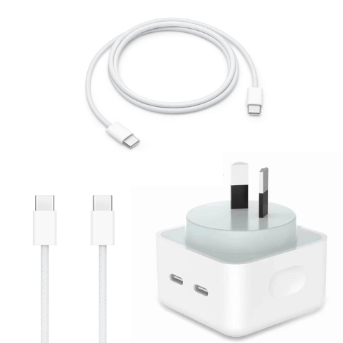 Load image into Gallery viewer, Apple 35W Dual C Port Fast PD Type-C USB-C Port Wall Charger Traveller Power Adapter - (AU Plug) - Polar Tech Australia
