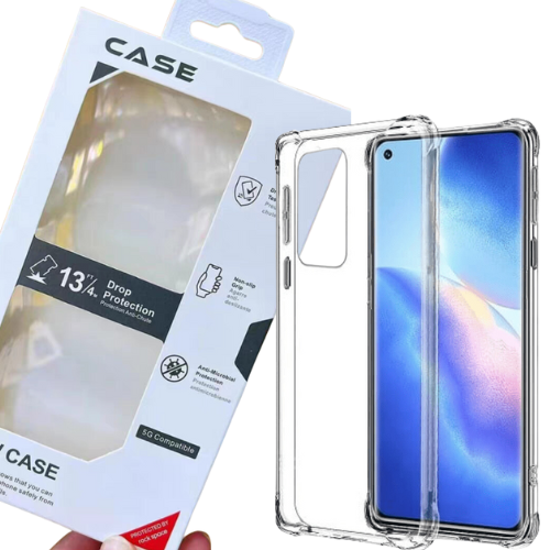 OPPO A38 4G (CPH2579) Transparent Airpillow Air Cushion Shock proof Clear Case - Polar Tech Australia