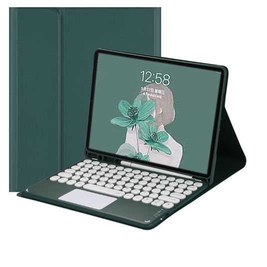 Apple iPad Air 3/ Pro 2 10.5" & iPad 7/8/9th 10.2" Smart Wireless Trackpad Keyboard Flip Case