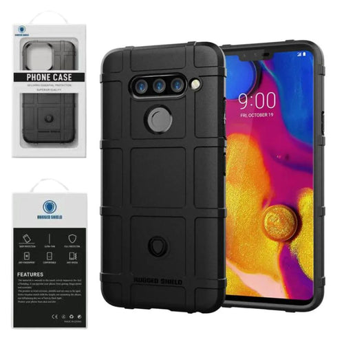 LG V40 ThinQ - Military Rugged Shield Heavy Duty Drop Proof Case