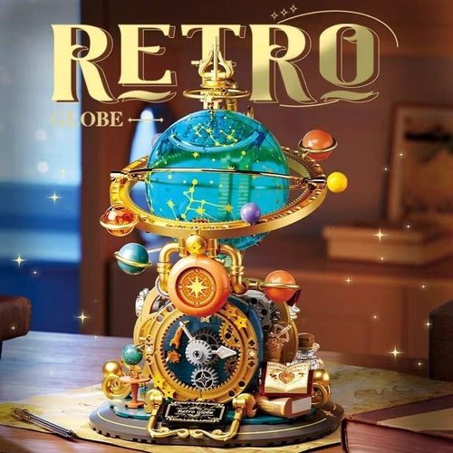 Femibox Kids’ DIY Planet Globe – Educational Building Blocks Ornament